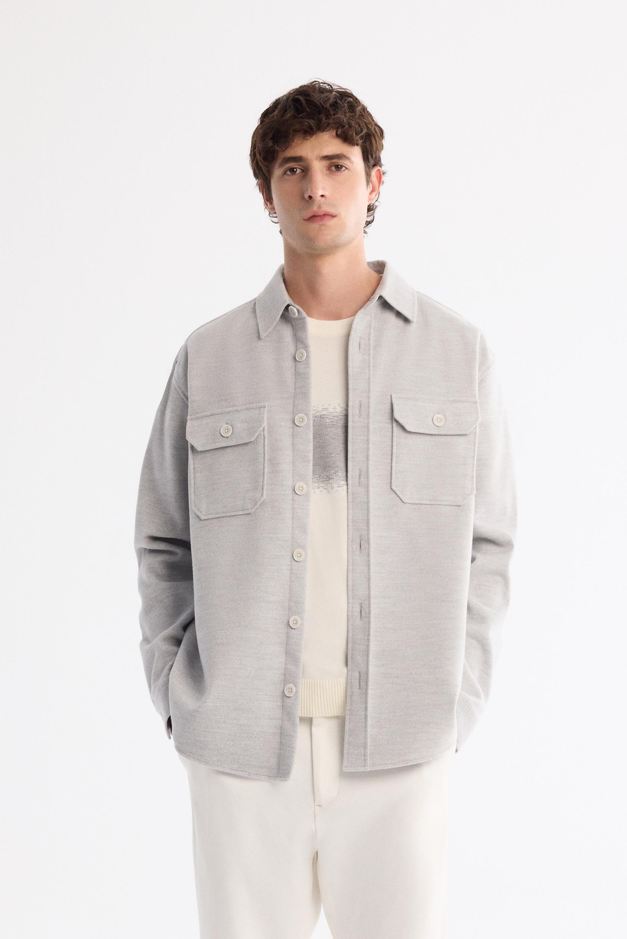 Grey Overshirt