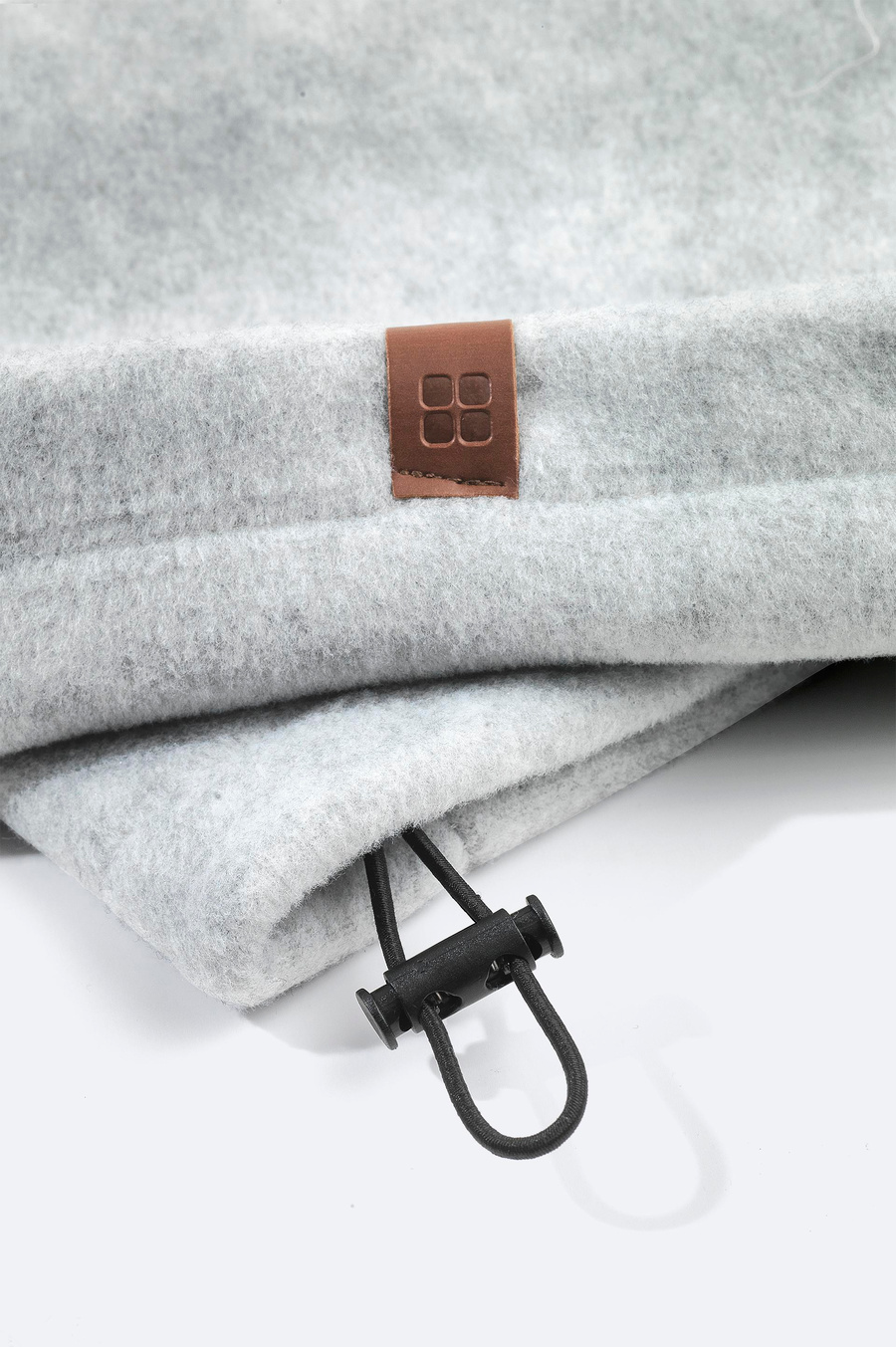 Gri Polar Basic Boyunluk Bere ve Eldiven Seti