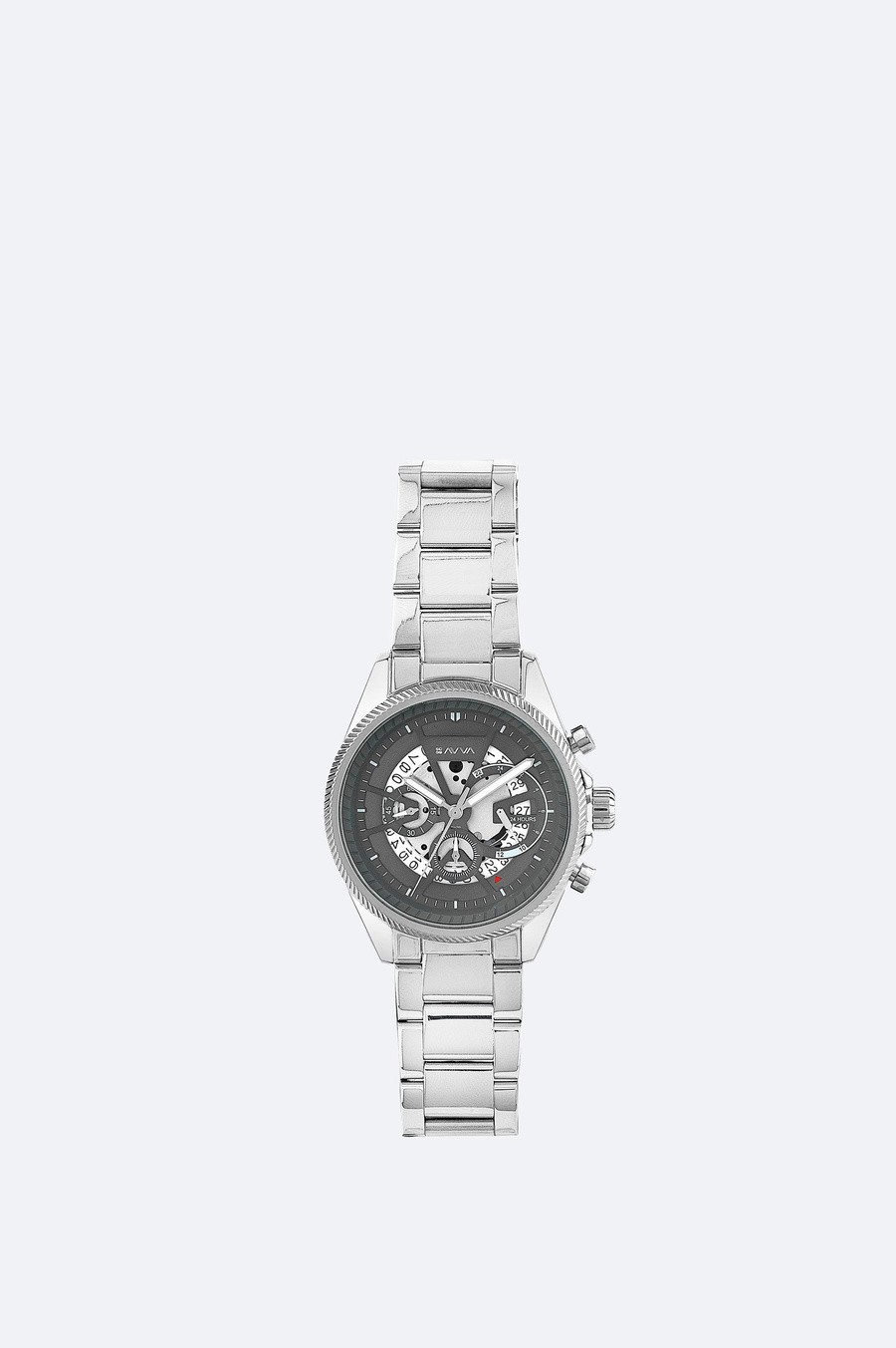 Gümüş Rengi Metal Saat