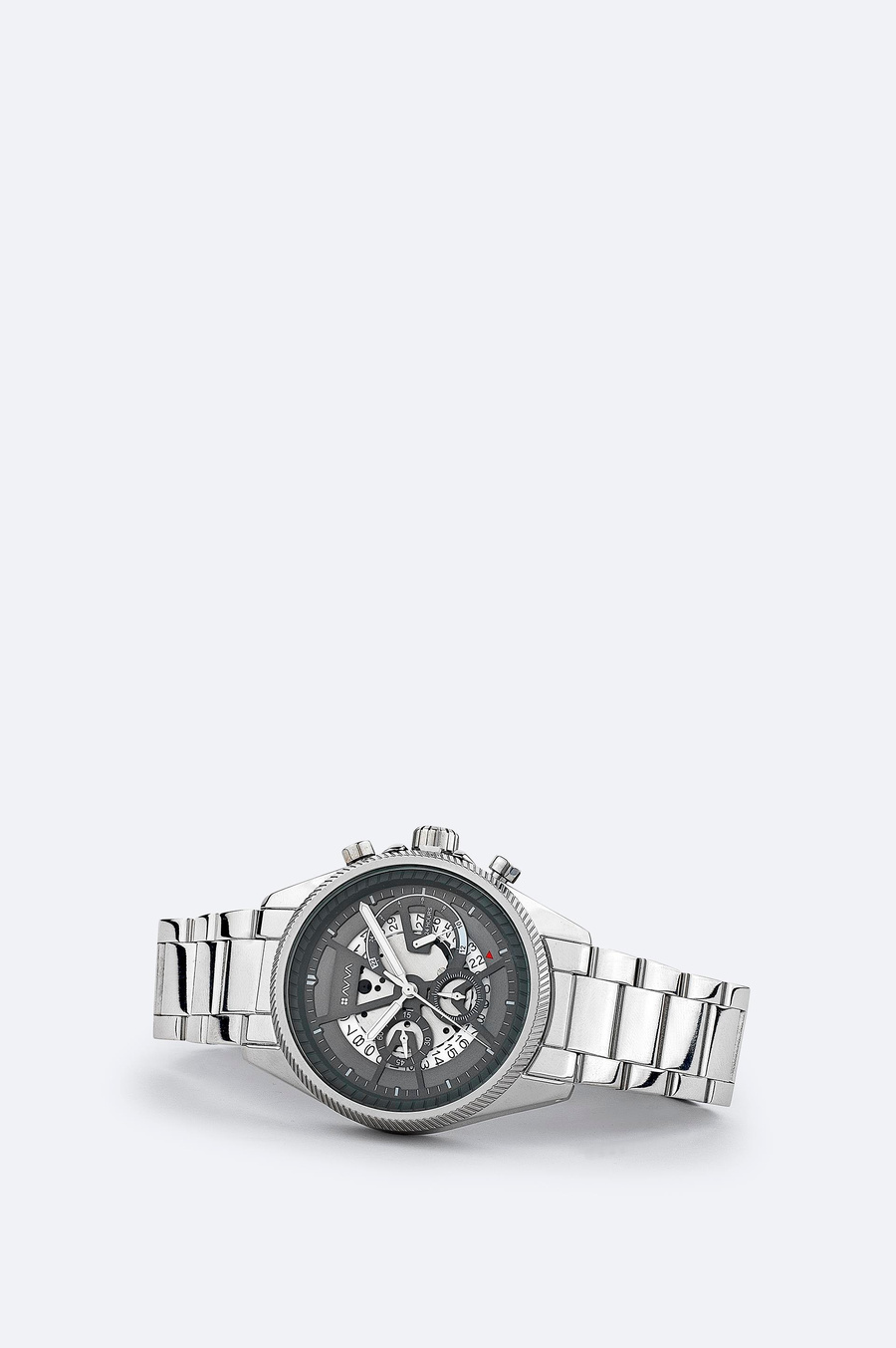 Gümüş Rengi Metal Saat