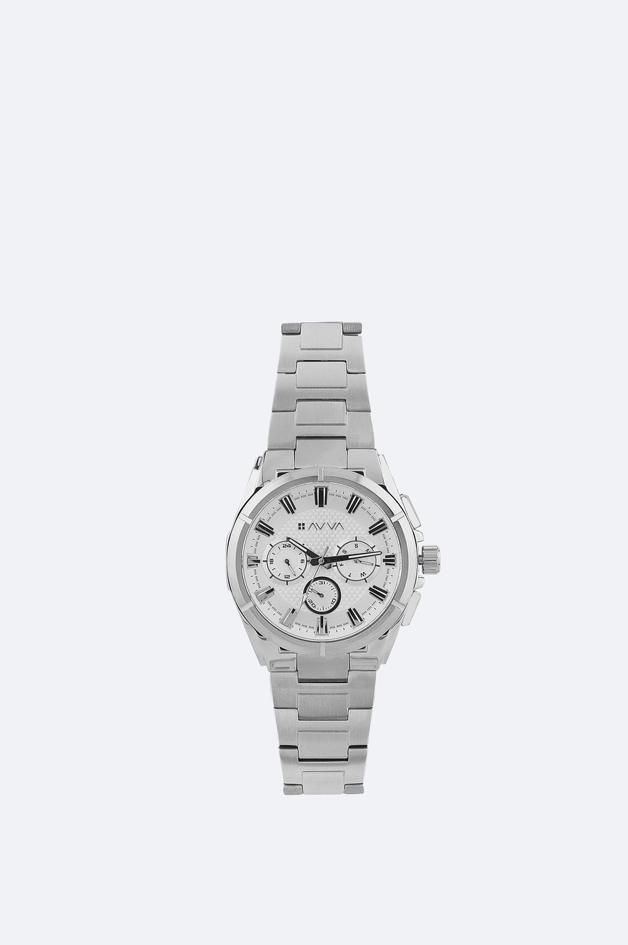 Gümüş Rengi Metal Saat