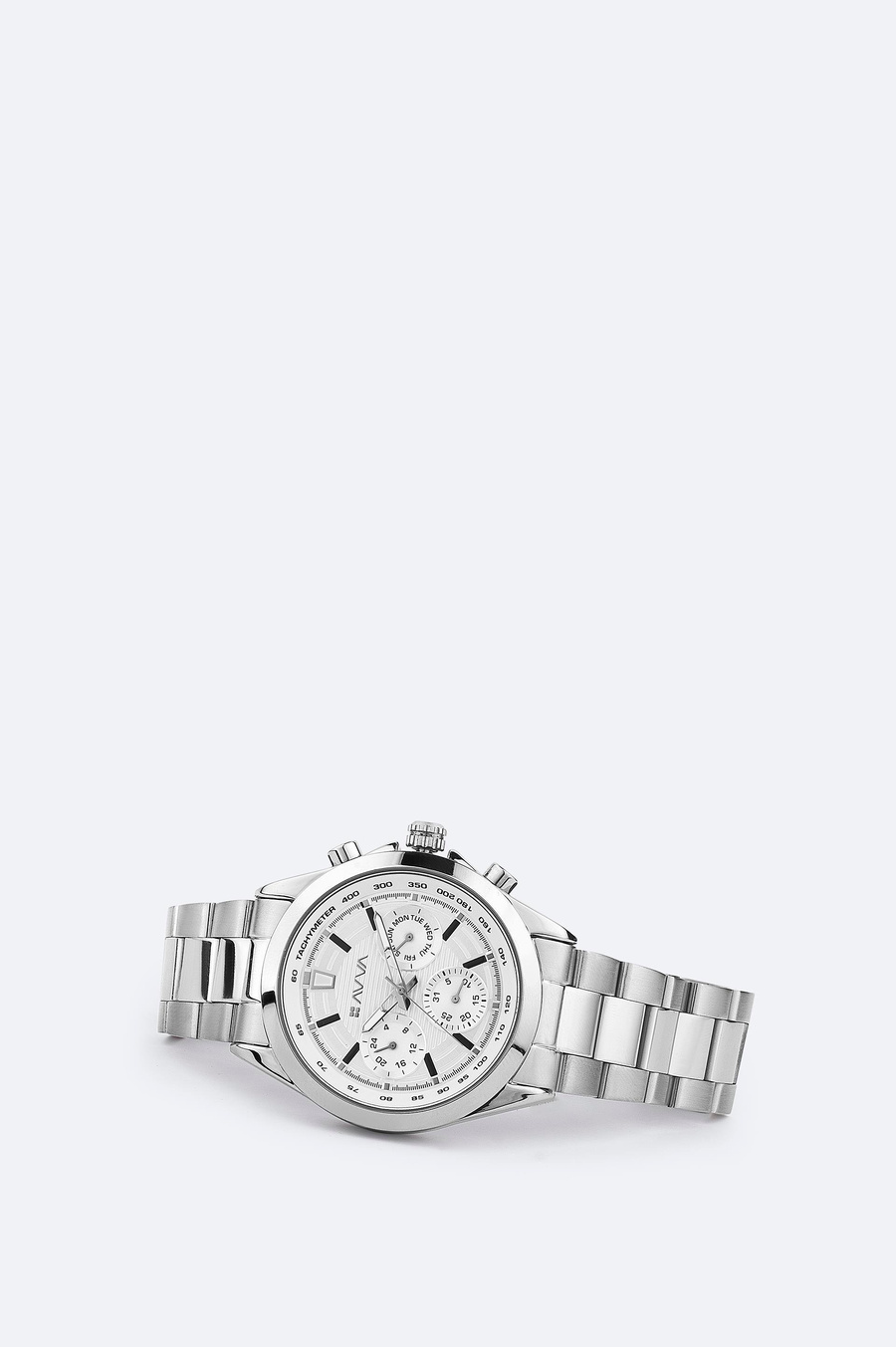 Gümüş Rengi Metal Saat