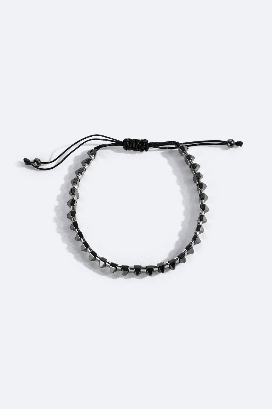 Gümüş Rengi Taşlı Bileklik