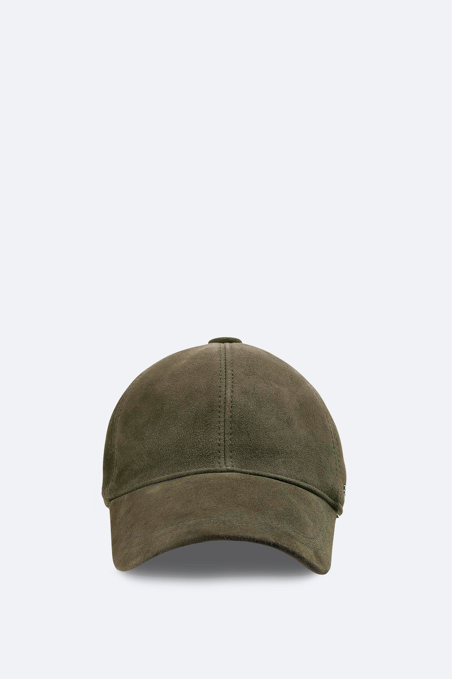 Khaki Suede Cap