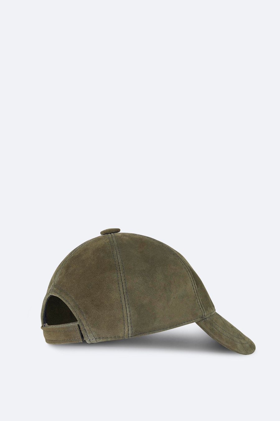 Khaki Suede Cap
