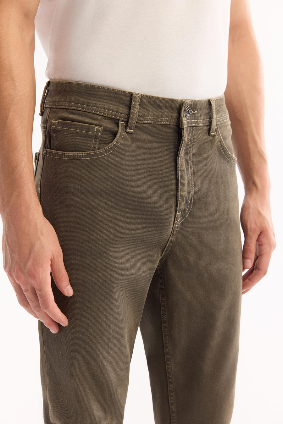 Haki Eskitme Yıkmalıı Overdy Jean Pantolon