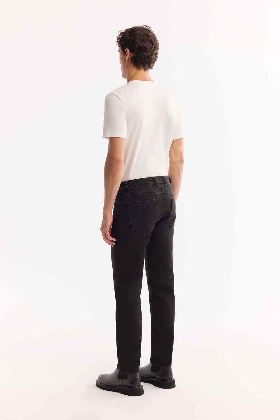 Kahve Eskitme Yıkamalı Overdy Jean Pantolon