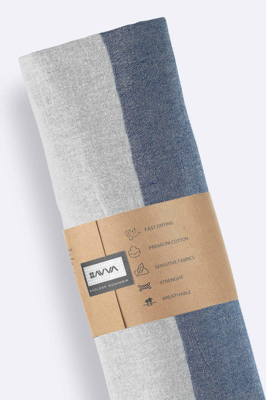 Lacivert Çizgili Peştemal