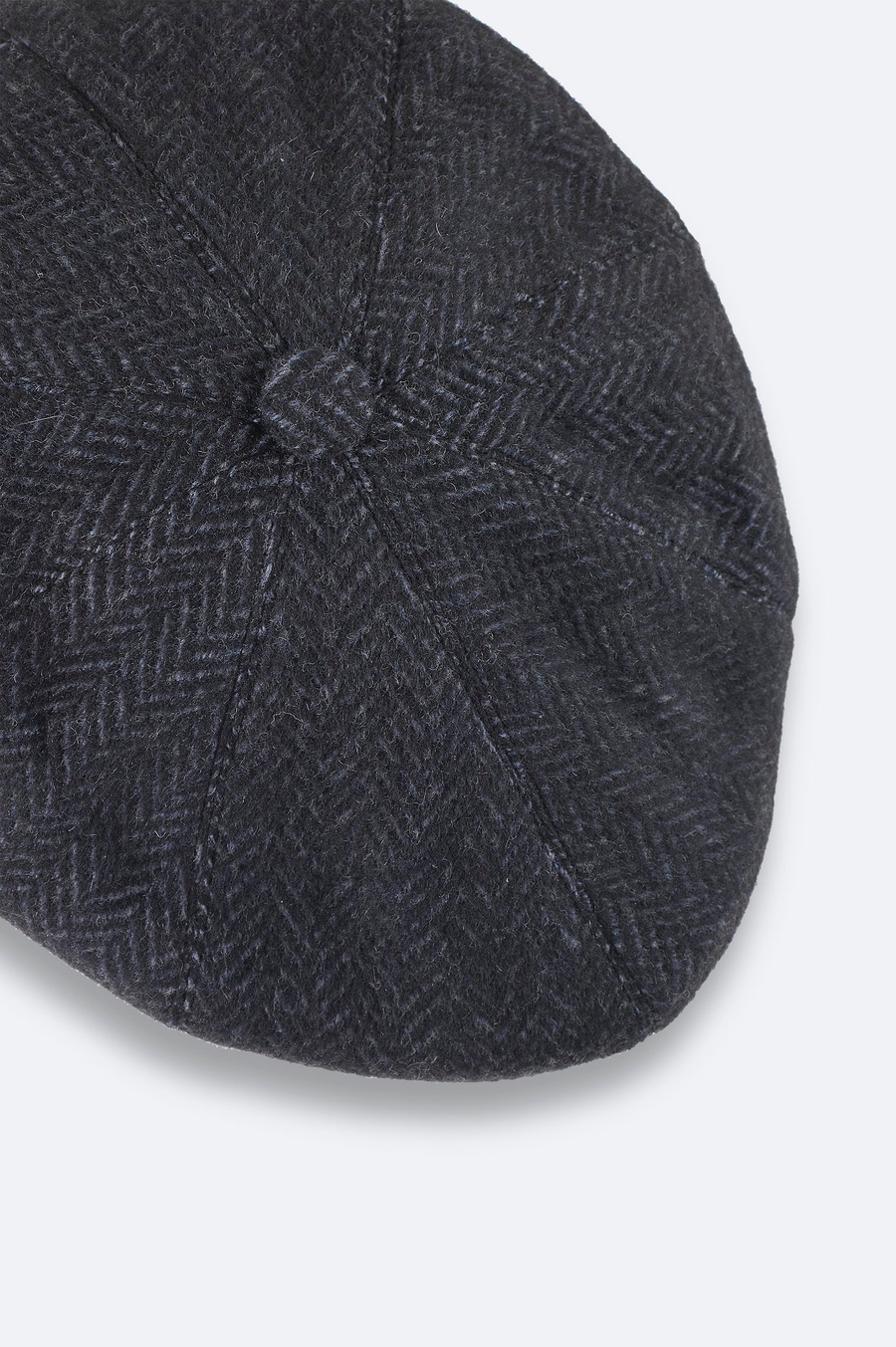 Lacivert Desenli Kasket Şapka