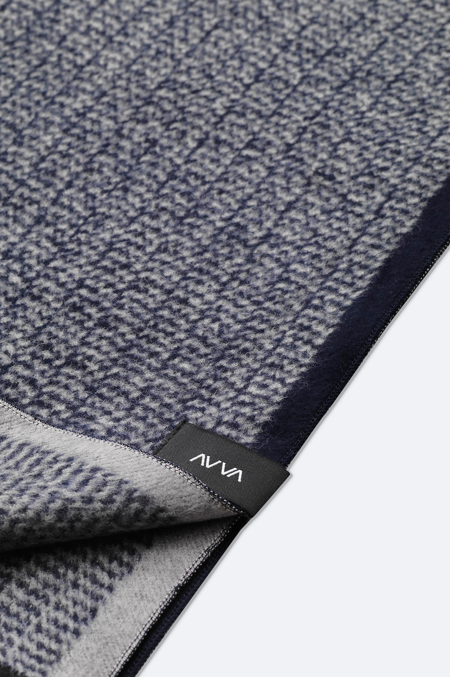 Lacivert Desenli Şal