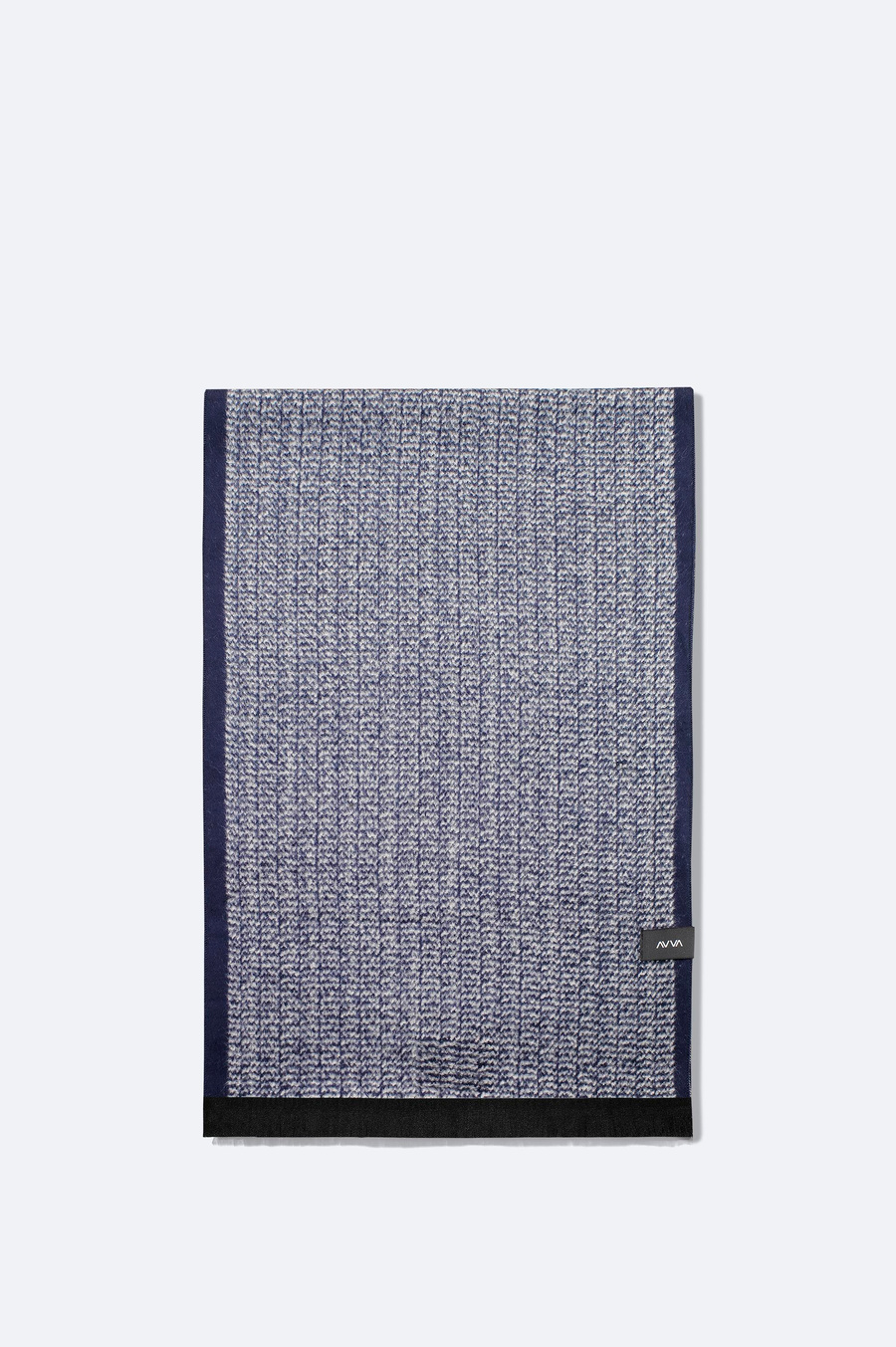 Lacivert Desenli Şal