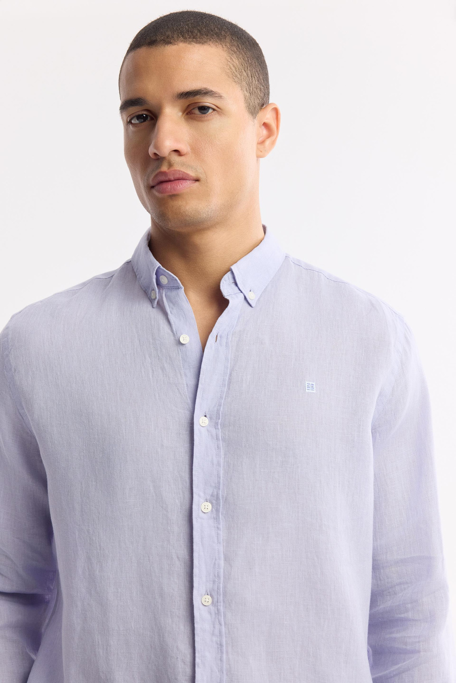 Lilac Linen Shirt