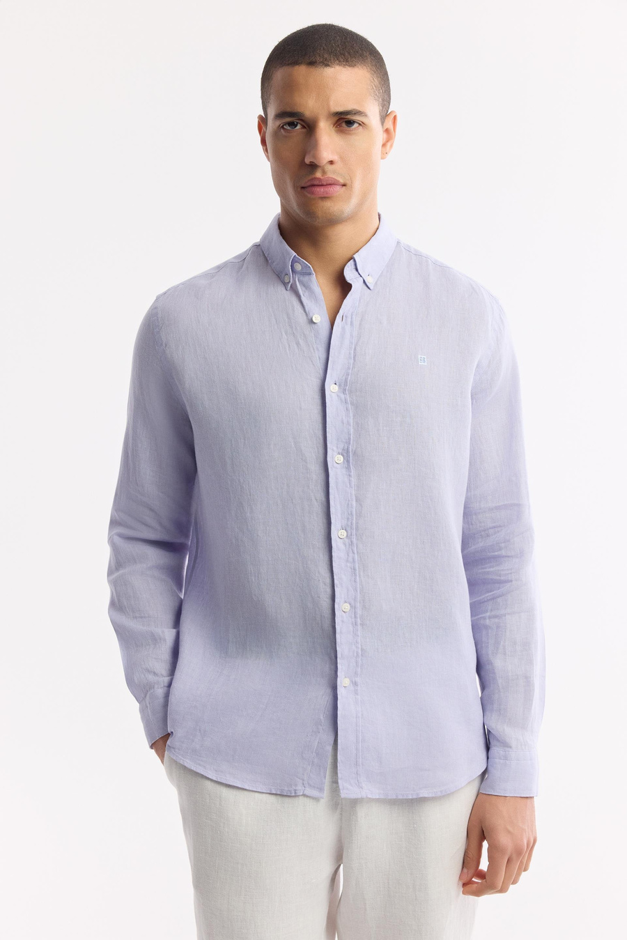 Lilac Linen Shirt