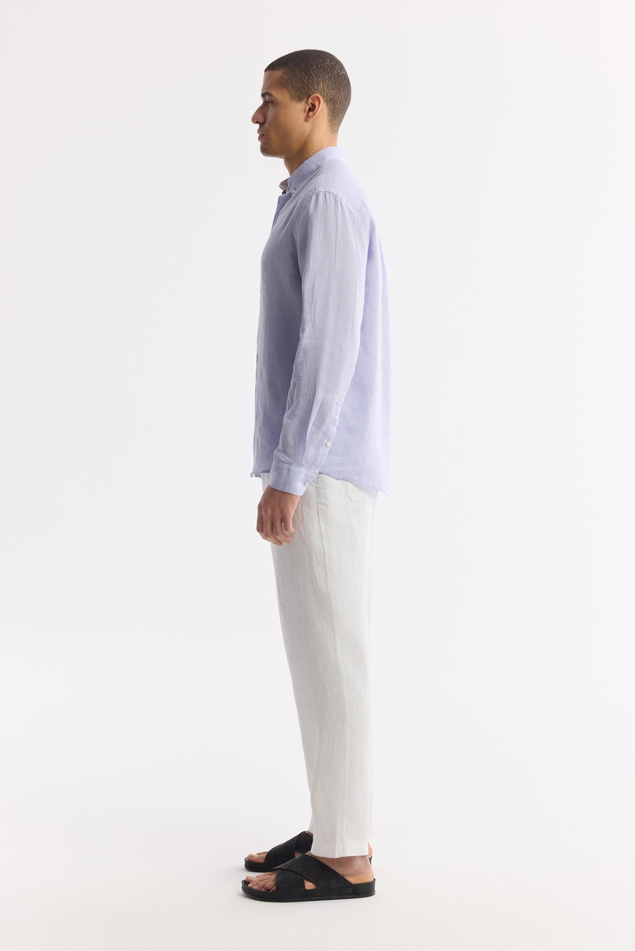 Lilac Linen Shirt