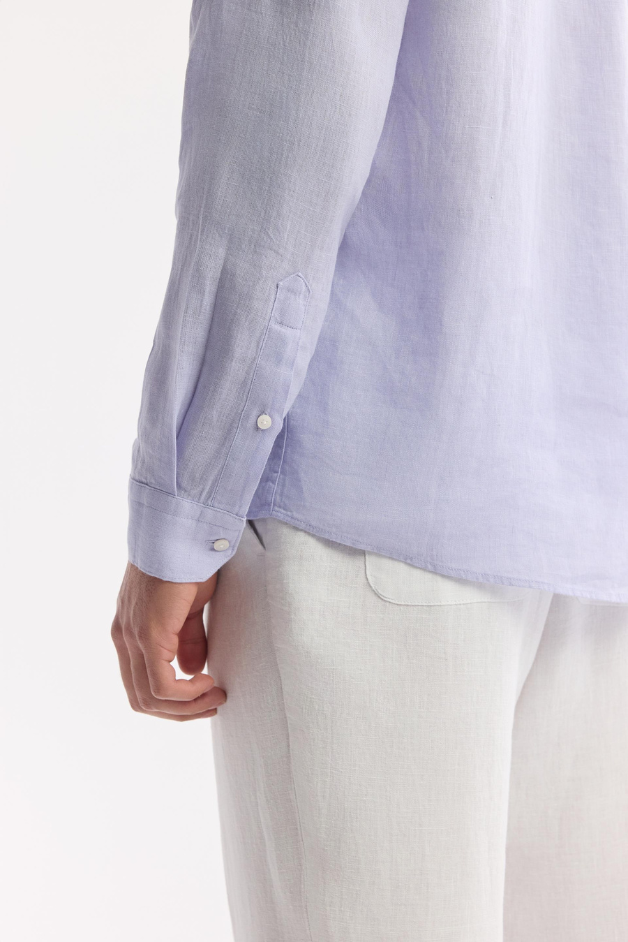 Lilac Linen Shirt