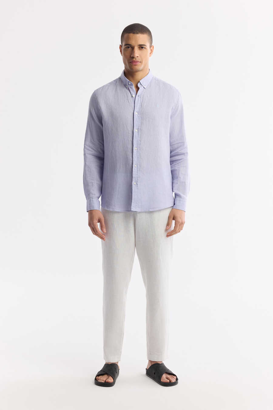 Lilac Linen Shirt