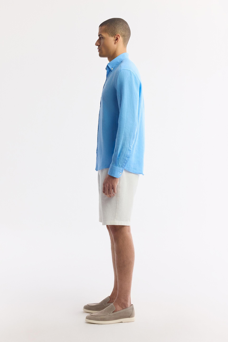 Blue Linen Shirt