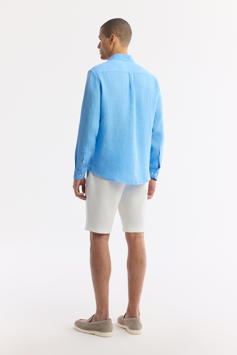 Blue Linen Shirt