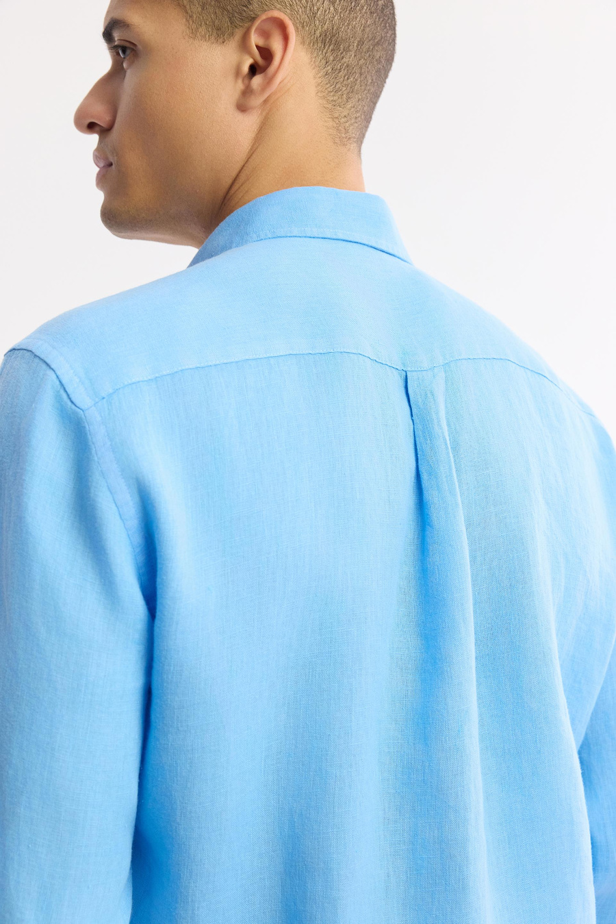 Blue Linen Shirt