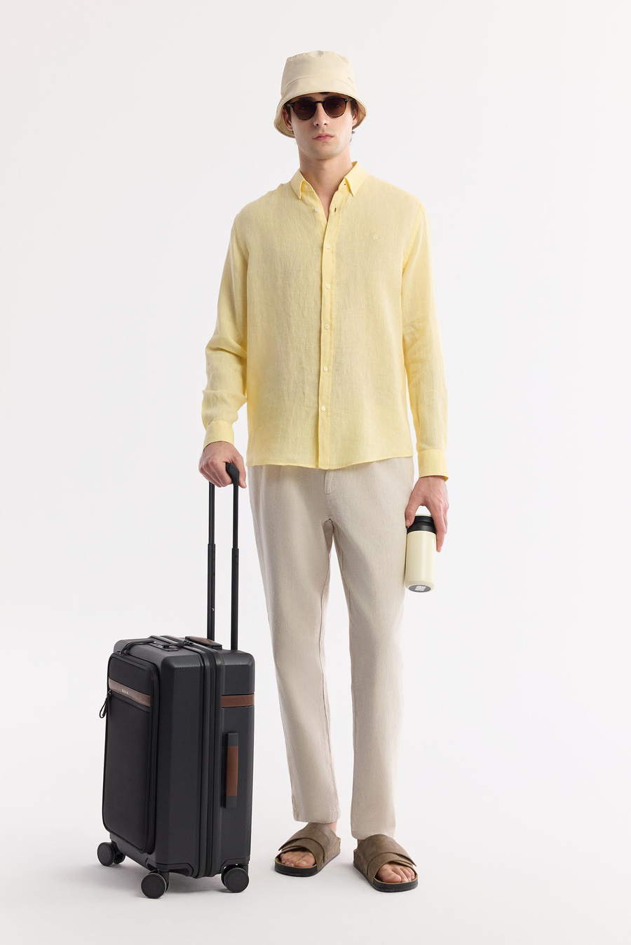 Yellow Linen Shirt