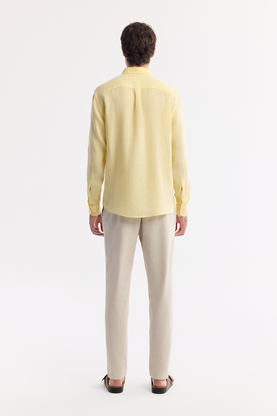 Yellow Linen Shirt