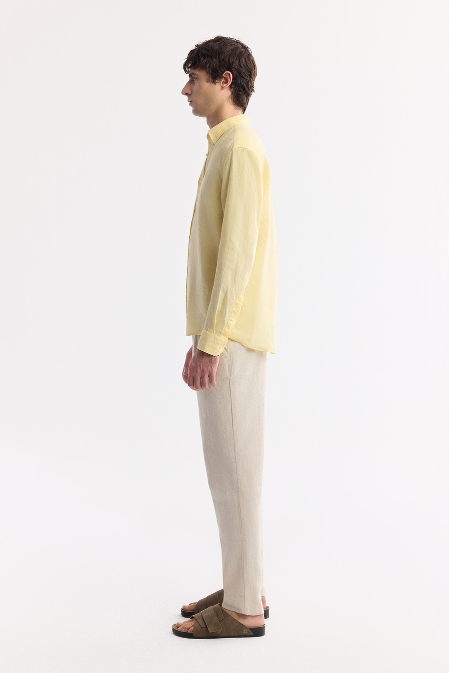 Yellow Linen Shirt