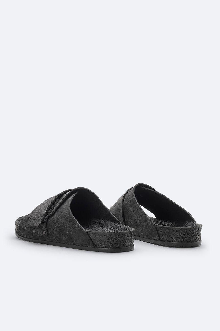 Black Bantlı Sandalet