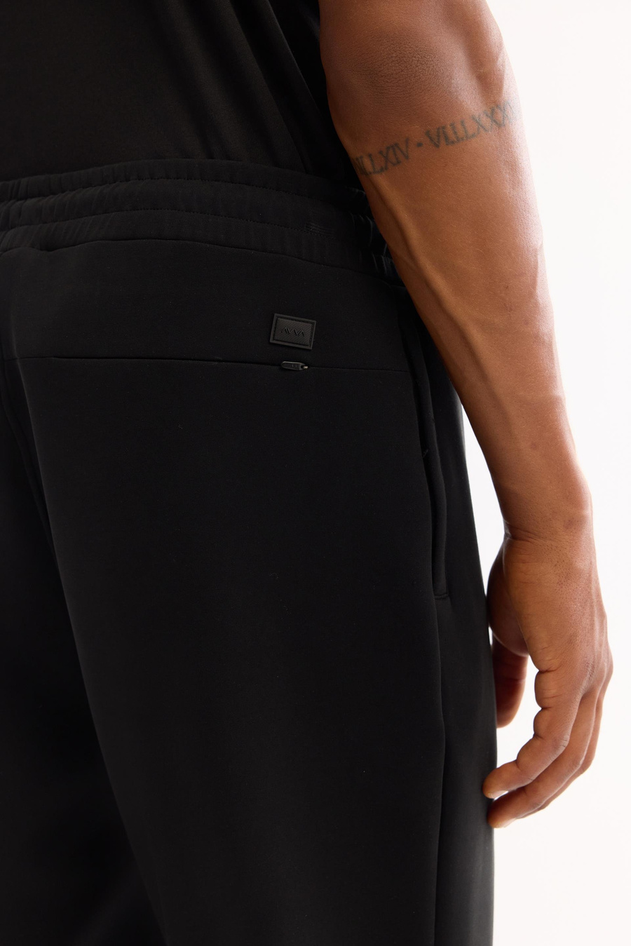 Siyah Bel Lastik Yan Fermuar Cepli Polar  Cupra Jogger