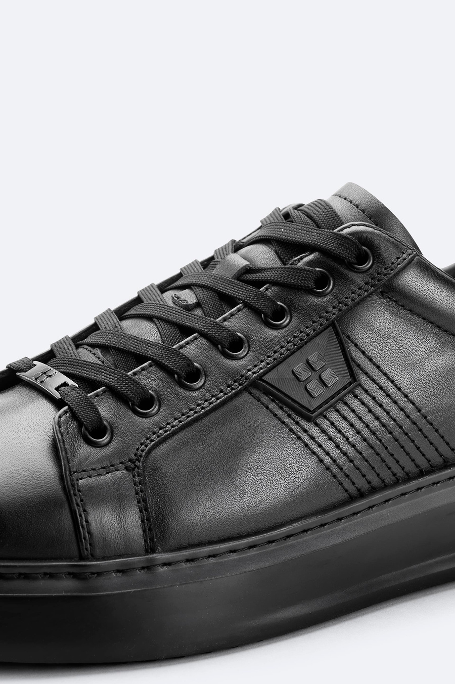 Siyah Deri Ayakkabı