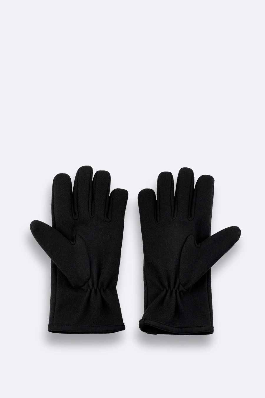 Siyah Düz Kaşe Eldiven