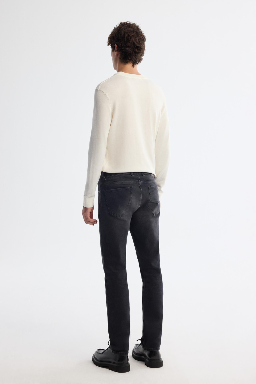 Black Faded Overdry Jeans