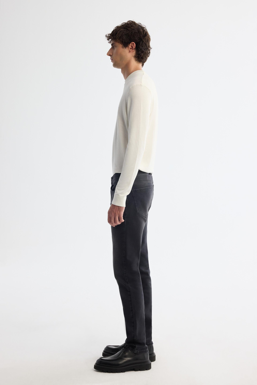 Black Faded Overdry Jeans