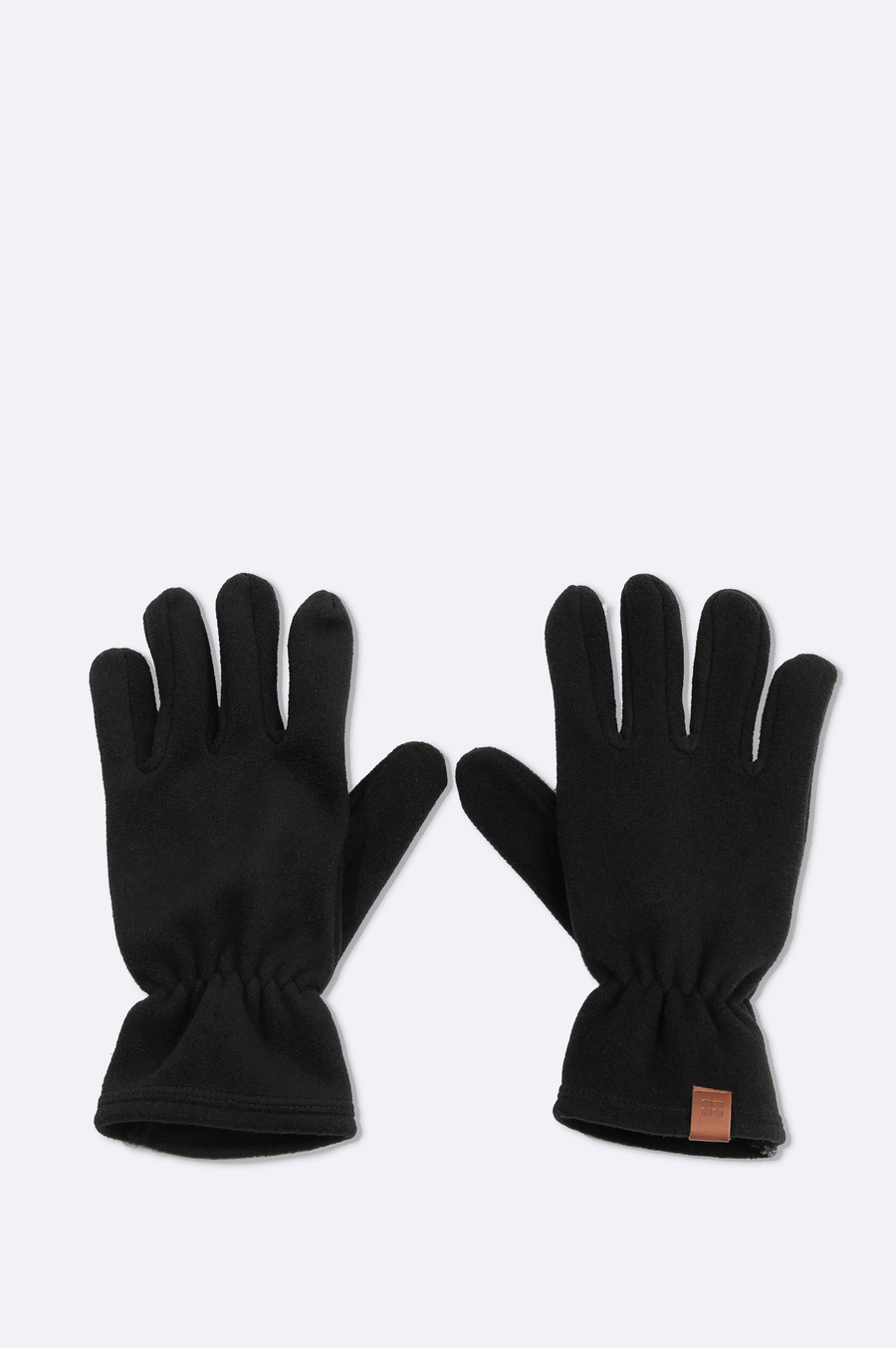 Siyah Polar Basic Boyunluk Bere ve Eldiven Seti