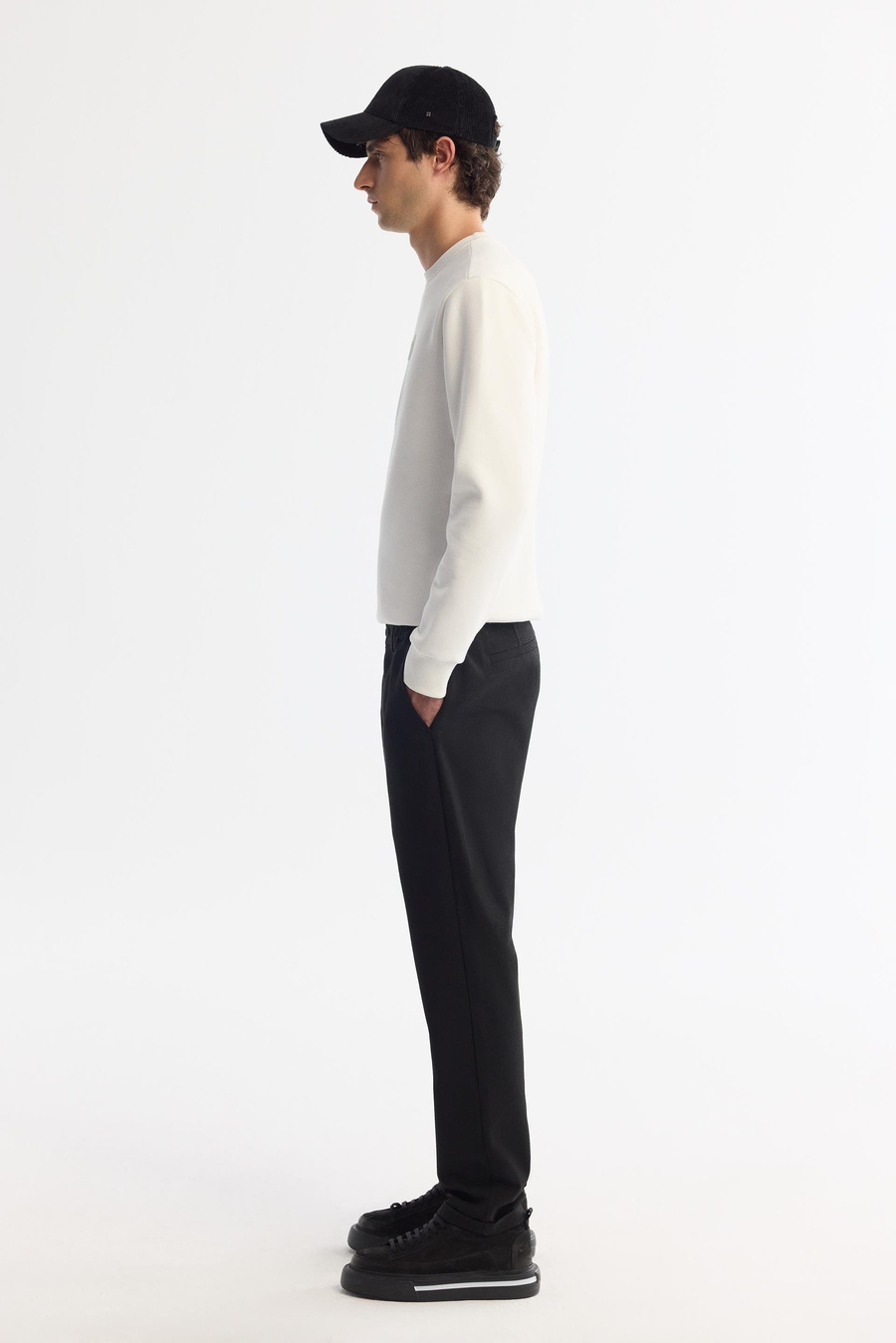 Black Chino Trousers