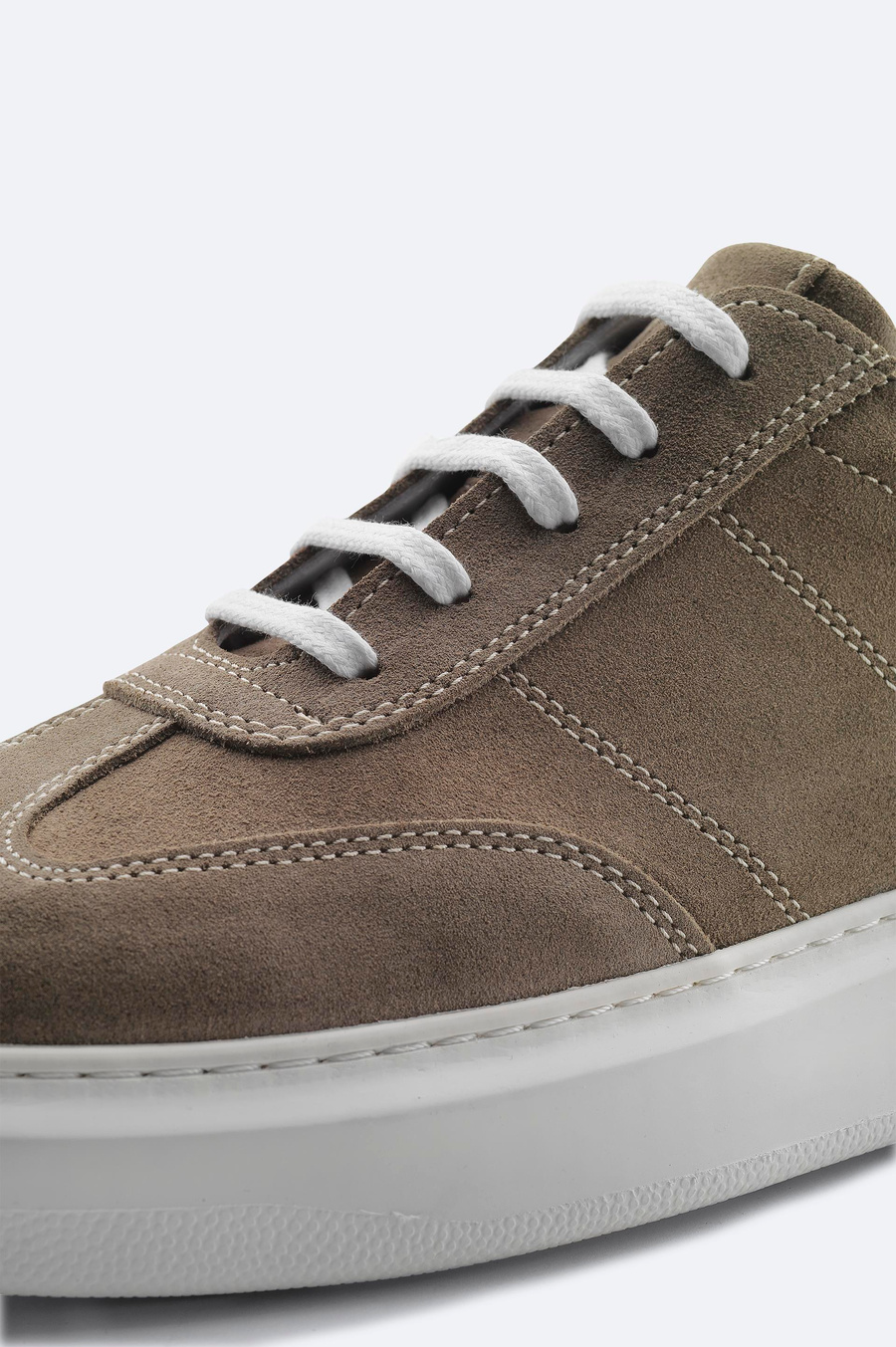 Vizon %100 Süet Deri Esnek Taban Casual Ayakkabı