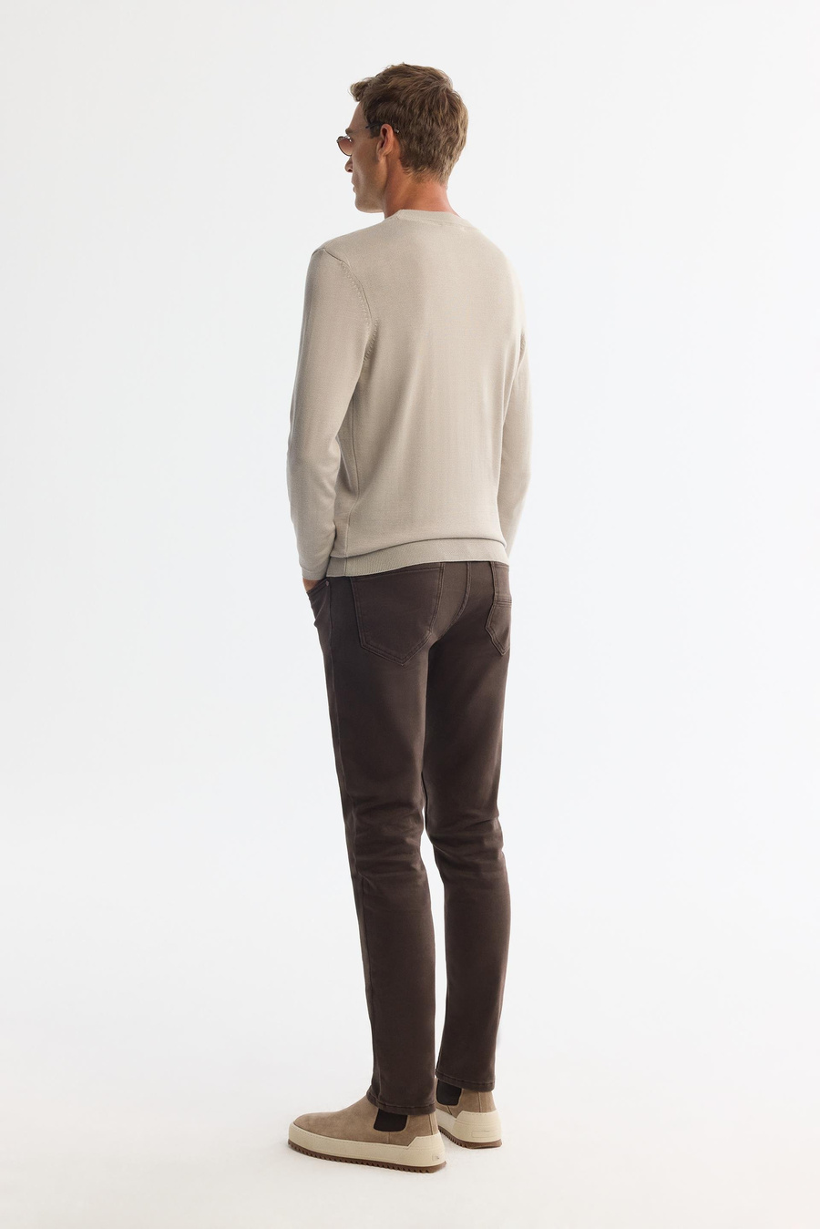 Mink Crew Neck Jumper