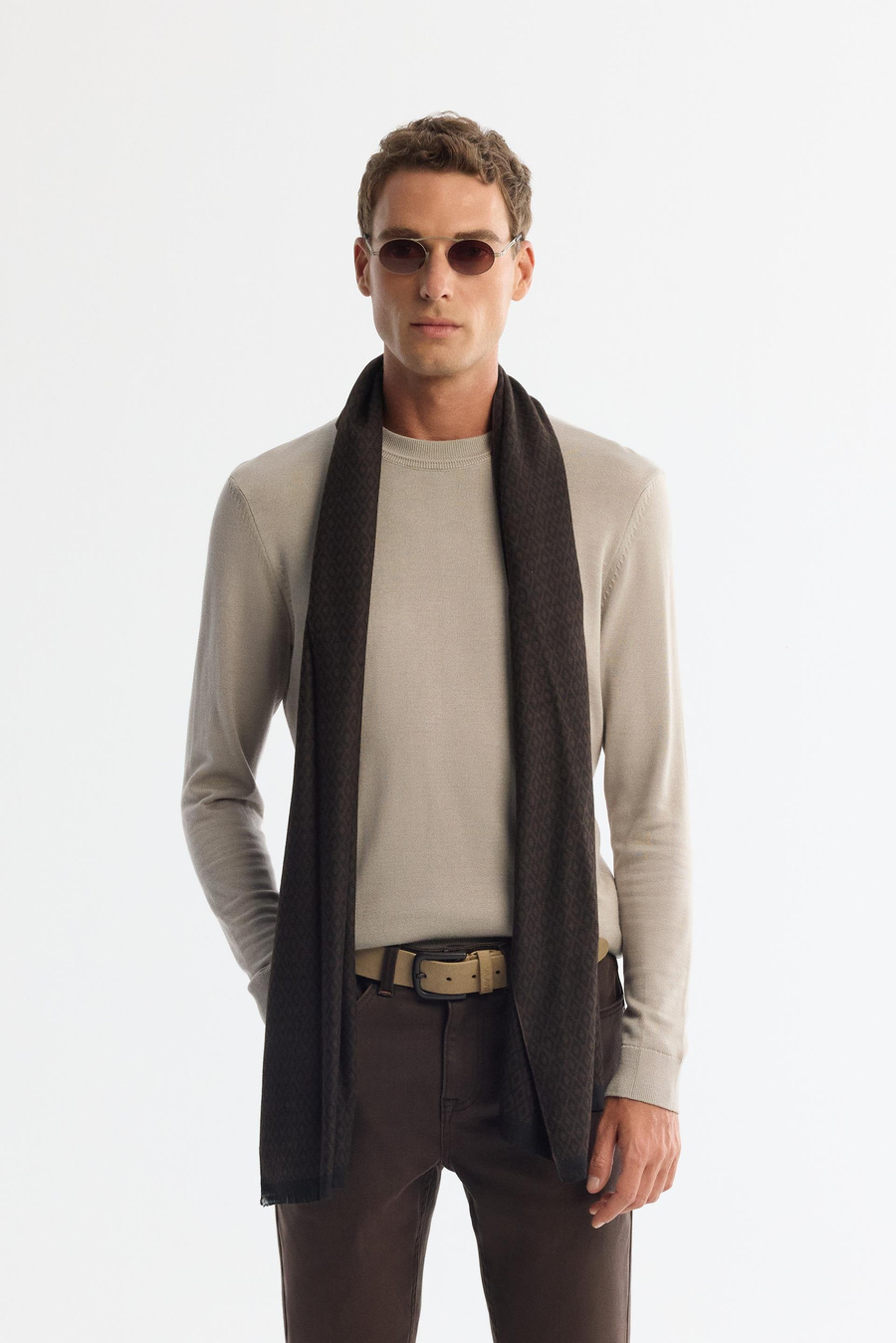 Mink Crew Neck Jumper