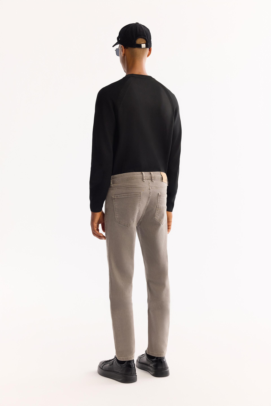 Vizon Eskitme Yıkamalı Pamuklu Jean Pantolon