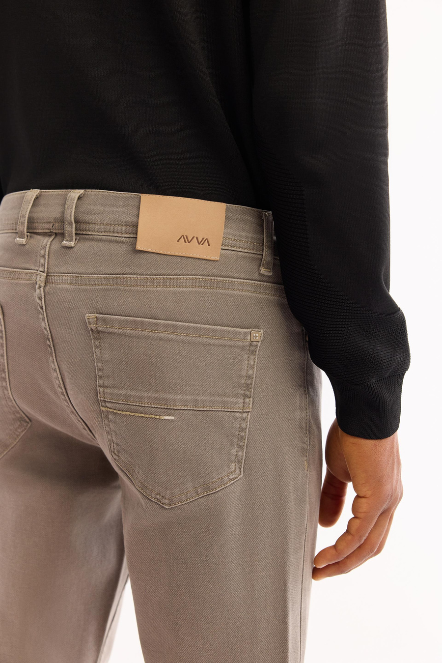 Vizon Eskitme Yıkamalı Pamuklu Jean Pantolon