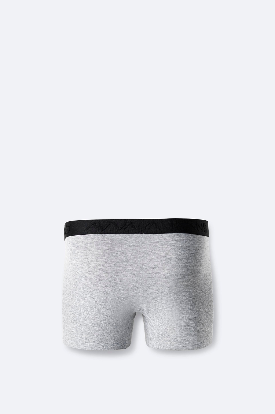Gri Düz Basic Tekli Boxer