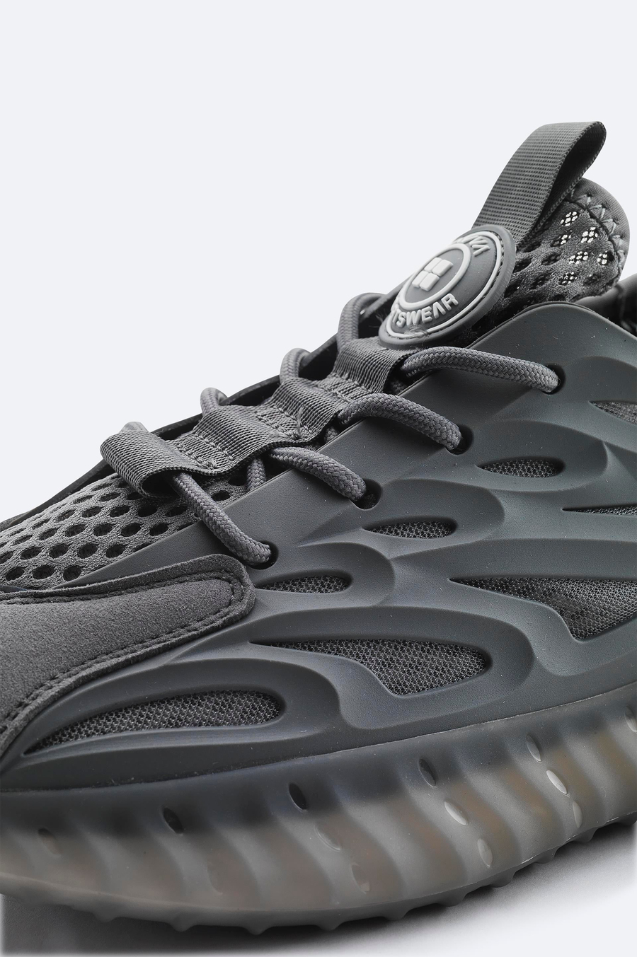 Gri Esnek Taban Sneaker