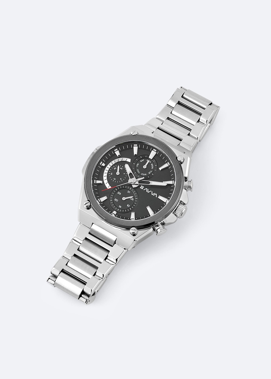 Gümüş Rengi Metal Saat