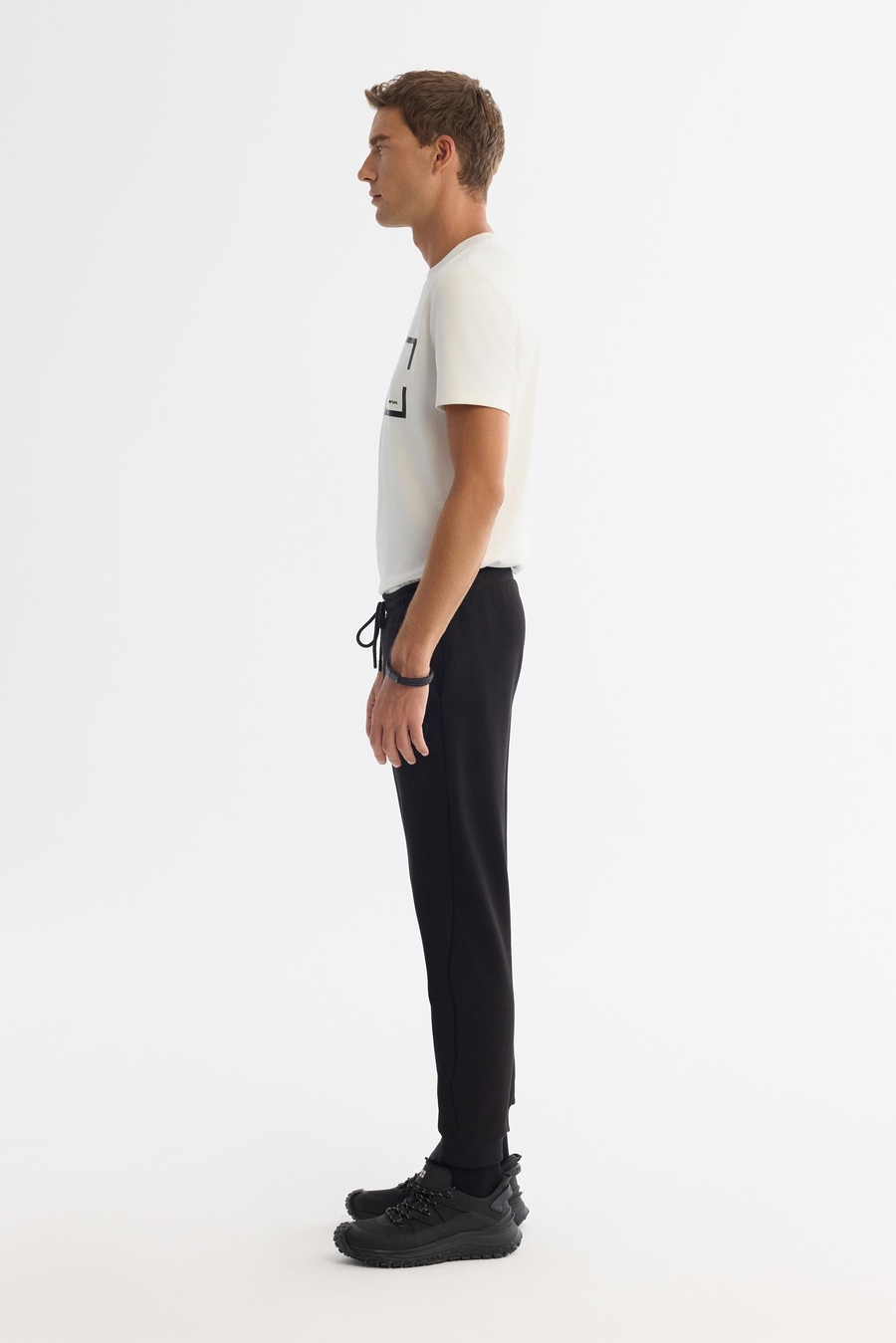 Siyah Düz Basic Jogger