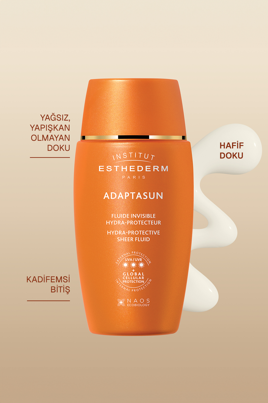 Adaptasun Invisible Sheer Bronzlaştırıcı Etkili Akışkan Güneş Kremi 40 Ml