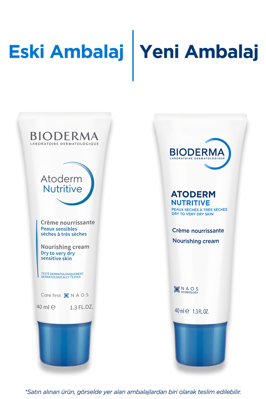 Bioderma Atoderm Nutriotion Cream Çok Kuru ve Olgun Cilt için Nemlendirici Yüz Kremi 40 ml