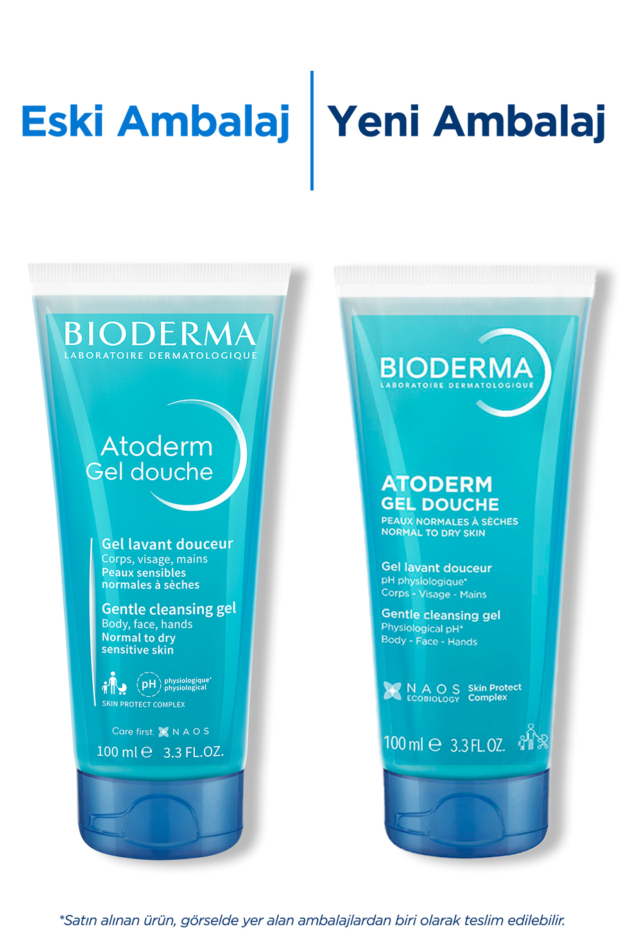 Bioderma Atoderm Shower Gel Kuru Ciltler için Nemlendirici Duş Jeli Çocuk, Yetişkin 100 ml