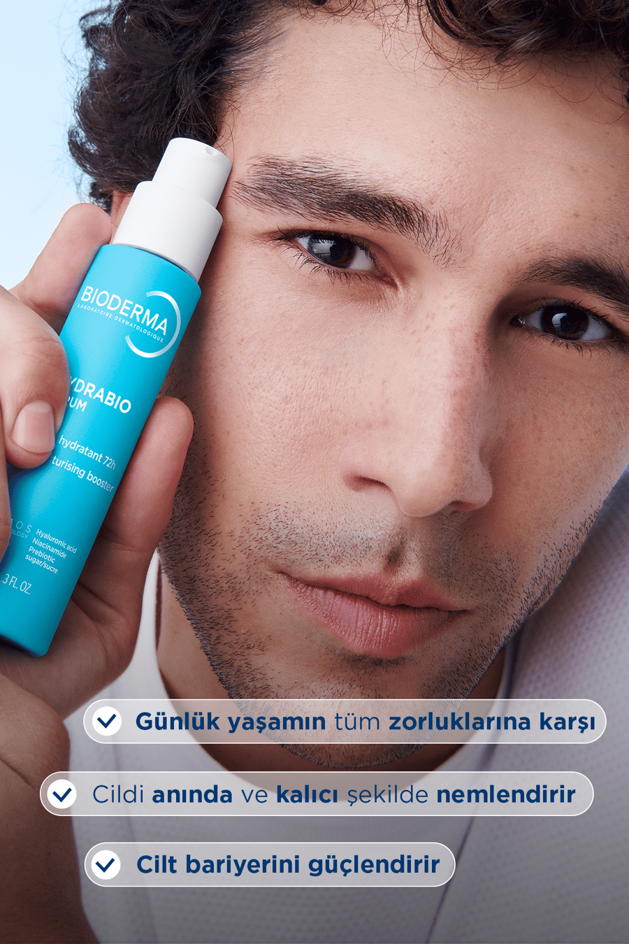 Bioderma Hydrabio Hyaluronik Asit & Niacinamide İçeren Su Bazlı Nemlendirici Serum 40 ML