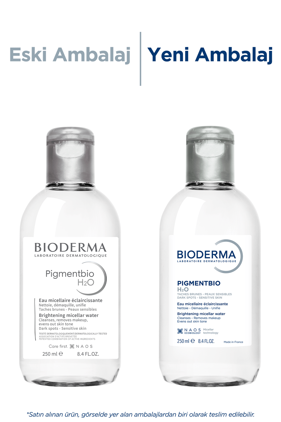 Bioderma Pigmentbio H2O Leke Karşıtı Aydınlatıcı Micellar Makyaj Temizleme Suyu 250 ml