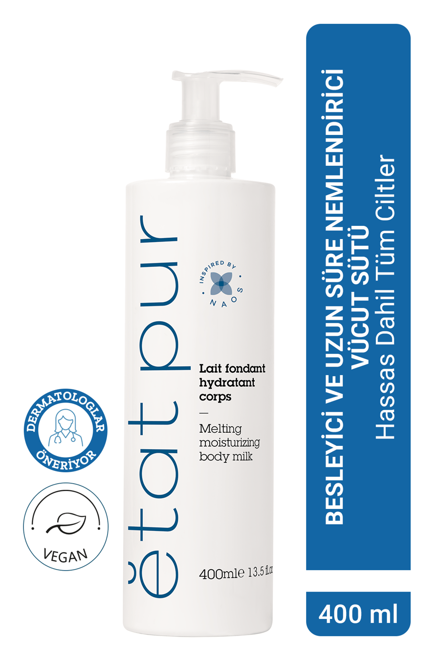 Etat Pur Moisturizing Body Milk Rahatlatıcı Nemlendirici Vücut Sütü 400 ml
