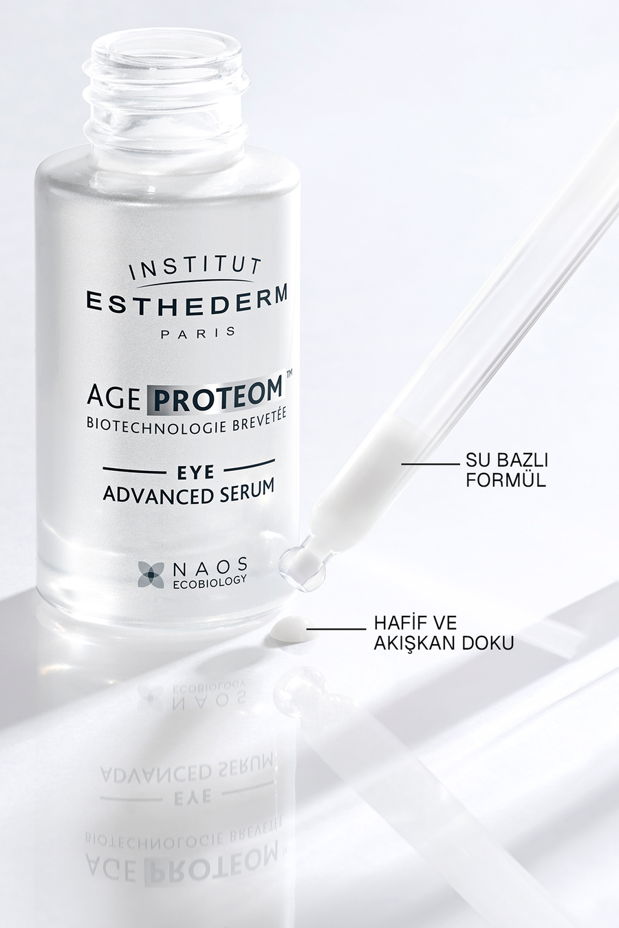 Institut Esthederm Age Proteom Sıkılaştırıcı & Aydınlatıcı Göz Çevresi Bakım Serumu 15 ml